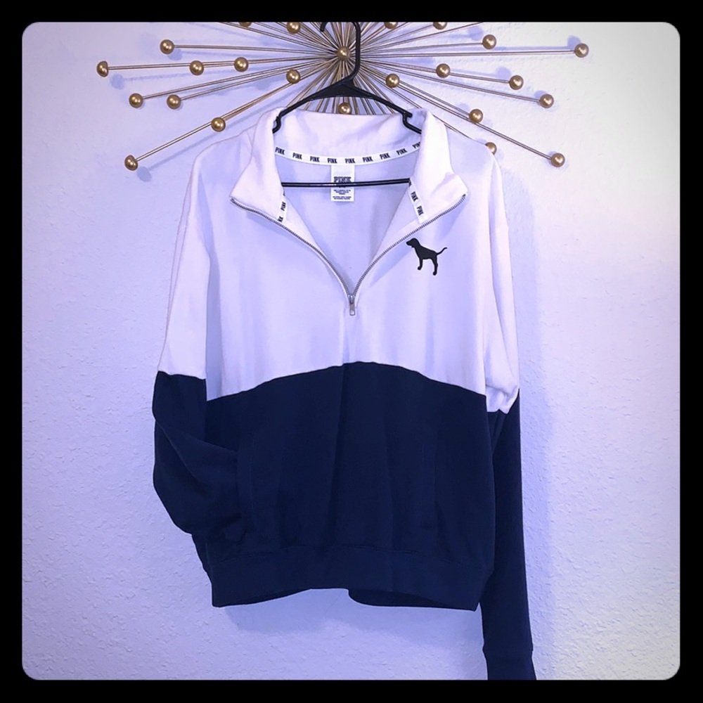 PINK Women’s Quarter Zip Pull Over